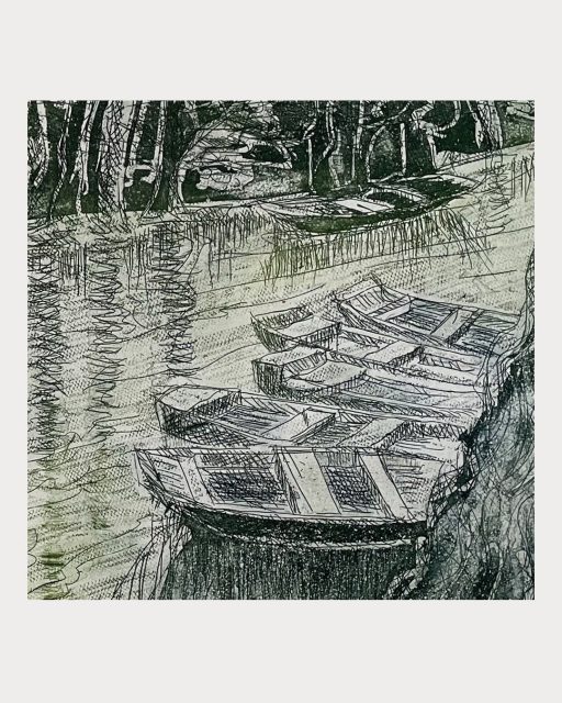 Sérénité, eau forte et vernis mou aquatinte, 40x50 cm.
Ce diptyque sera également exposé ce week-end au Grand Palais.
#paysage #artistefrançaise #salondesartistesfrançais