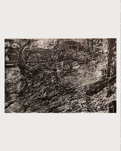 Quelques nouvelles de ma gravure en cours, avec un nouvel état de ma plaque. Bien sûr, j’envisage d’imprimer en couleurs plus tard…
Je profite de cette publication pour vous informer que vous me retrouverez bientôt à la Biennale de gravure La Tannerie à Houdan en avril. Je vous en reparle bientôt.
#gravure #artistefrancaise #wip