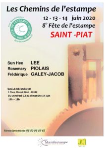 Affiche Chemins de l'Estampe