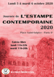 Affiche Journée de l'Estampe 2019